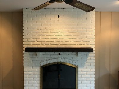 Fireplace refresh