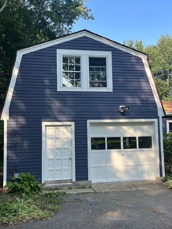 Exterior Painting for Bridgewater, MA Home with garage Preview Image 1