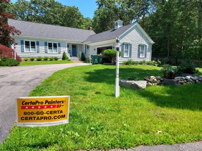 Exterior Painting for Entire Home by CertaPro Painters of Brockton/Foxboro, MA