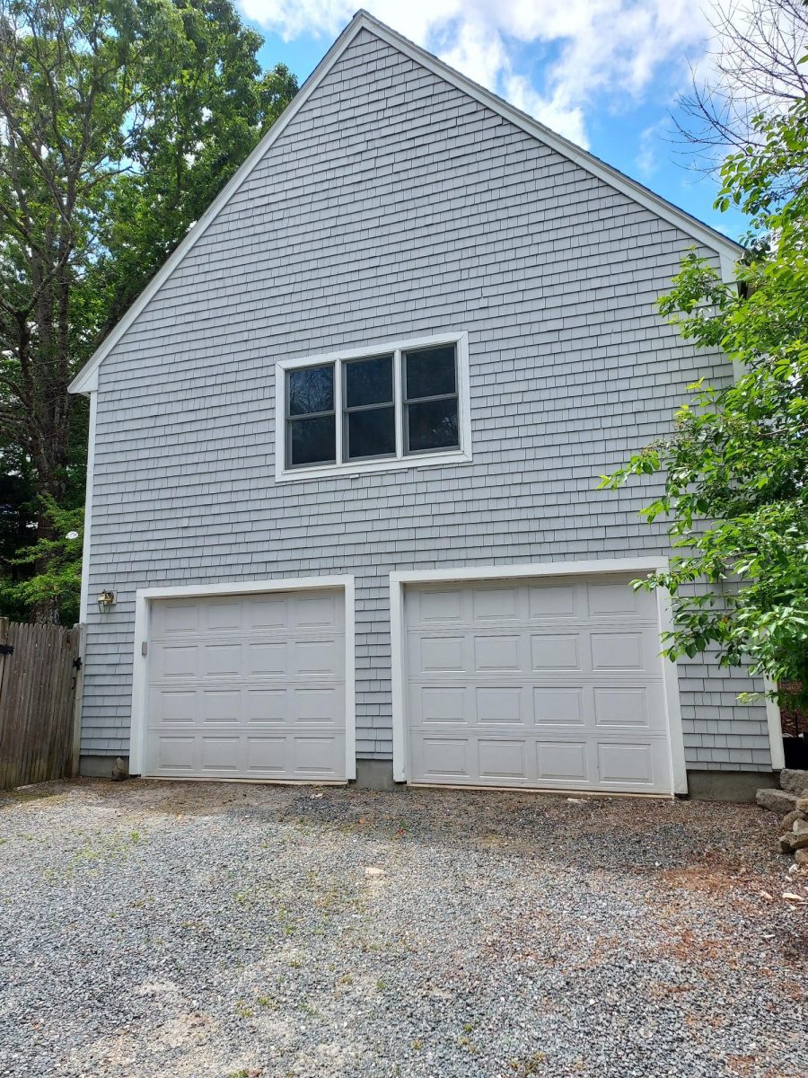 exterior painting for garage of franklin, ma home Preview Image 2