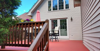 Deck Painting for Bridgewater Home