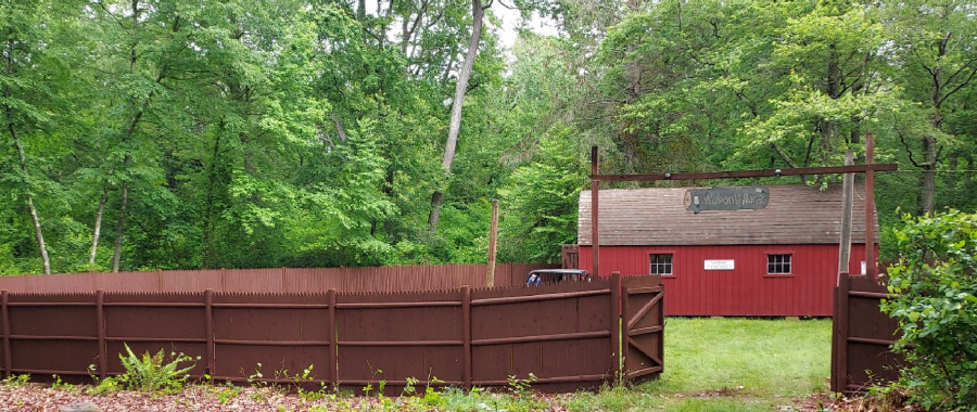 exterior painting for campground building and fence Preview Image 1