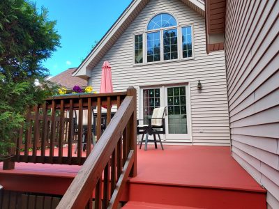 Deck Painting for Bridgewater Home