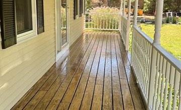 Front Porch and Deck Painting for Foxboro Home ...