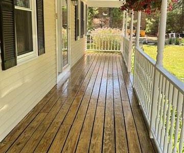 Front Porch Painting for Foxboro Home