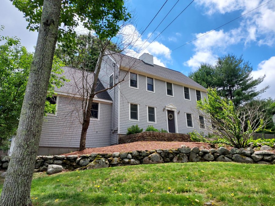 exterior painting for entire franklin, ma home backview Preview Image 1