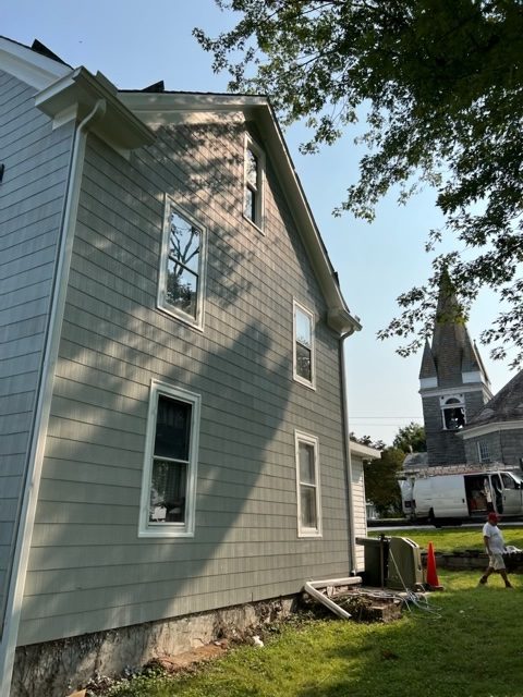 Back Angle of Completed Residential Exterior Painting Project in Buckeystown, MD, by CertaPro Painters of Frederick, MD Preview Image 1