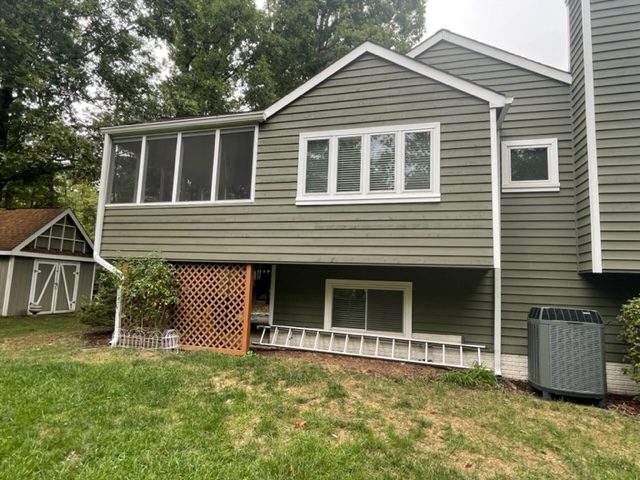 Side View of Completed Residential Exterior Painting Project in New Market, MD by CertaPro Painters of Frederick, MD - Angle 2 Preview Image 1