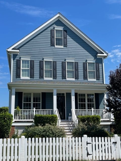 Front of Completed Residential Painting Project in Urbana, MD, by CertaPro Painters of Frederick, MD - Angle 2 Preview Image 2