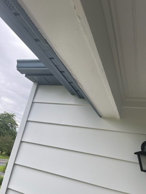 Close Up of Completed Residential Exterior Painting Project in Gettysburg, PA, by CertaPro Painters of Frederick, MD Preview Image 2