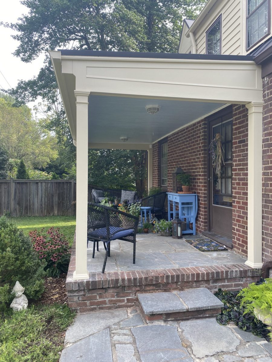 after painting brick home no wood damage Preview Image 1