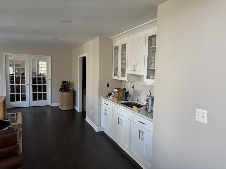 painted home interior