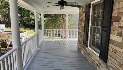 Front & Rear Deck Repaint