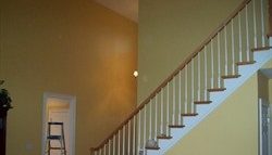 Interior Stairwell house painters in Fredericksburg, VA