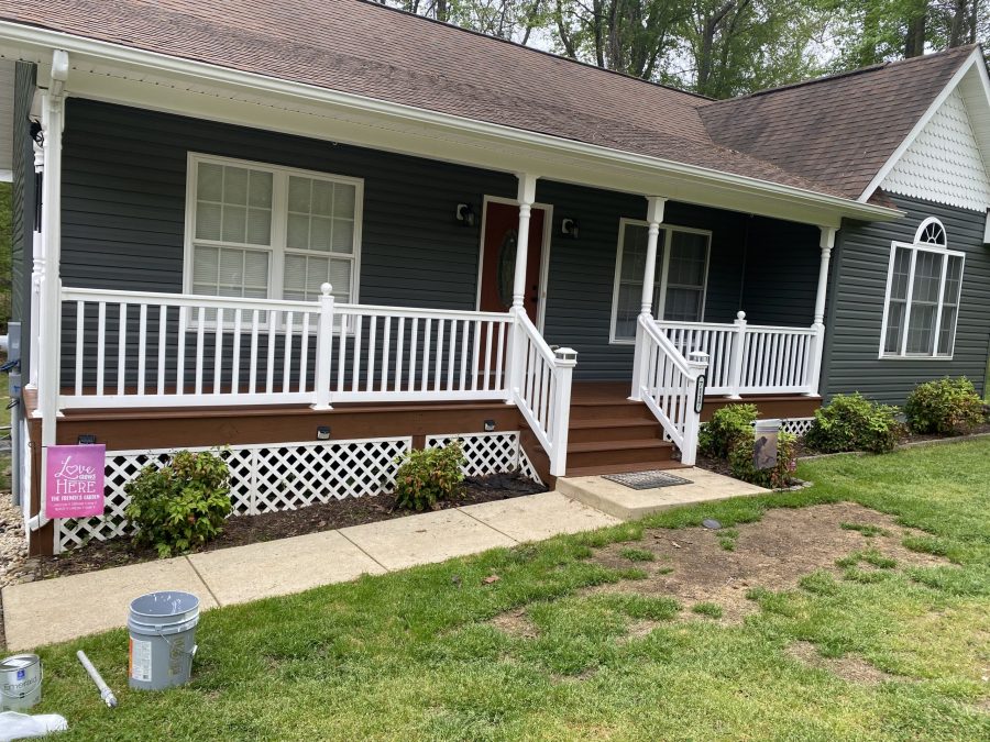 blue siding exterior Preview Image 1