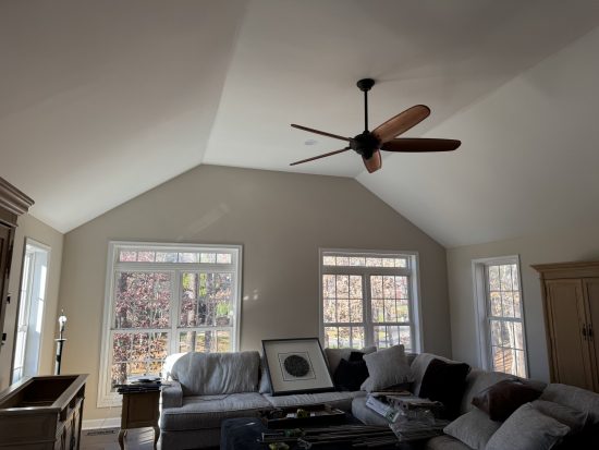 painted home interior