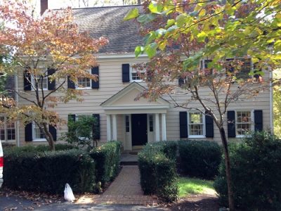 Exterior house painting in Fredericksburg, VA