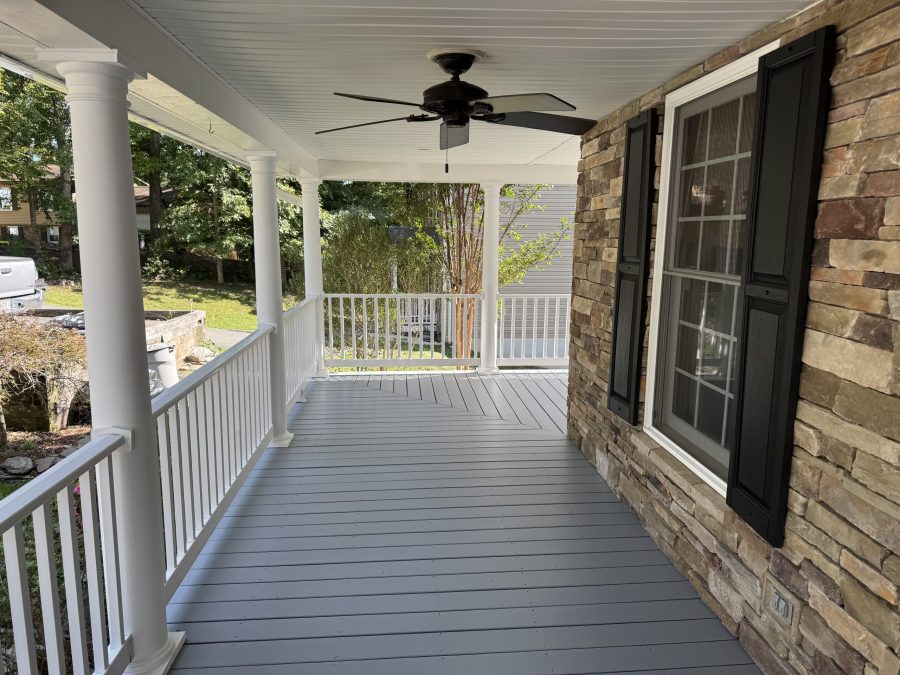 Front & Rear Deck Repaint