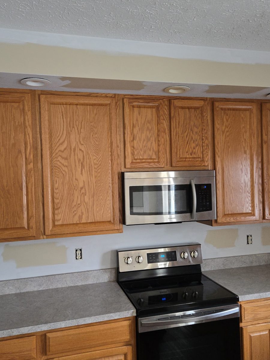 home kitchen with stained wood cabinets Preview Image 5