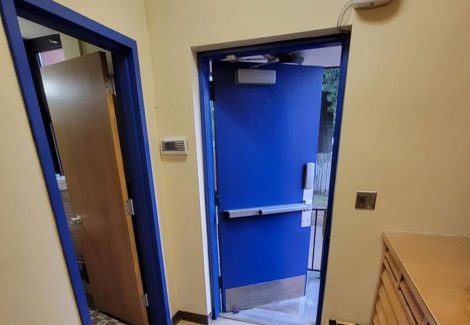 religious facility hallway painters