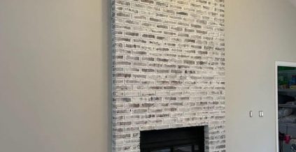 Interior Brick Painting in Marlboro, NJ