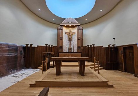 church sanctuary painting