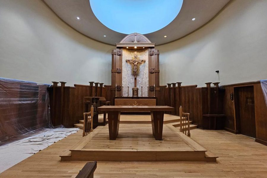 church sanctuary painting Preview Image 7