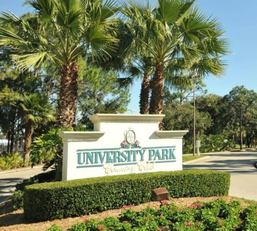 University Park Sign 
