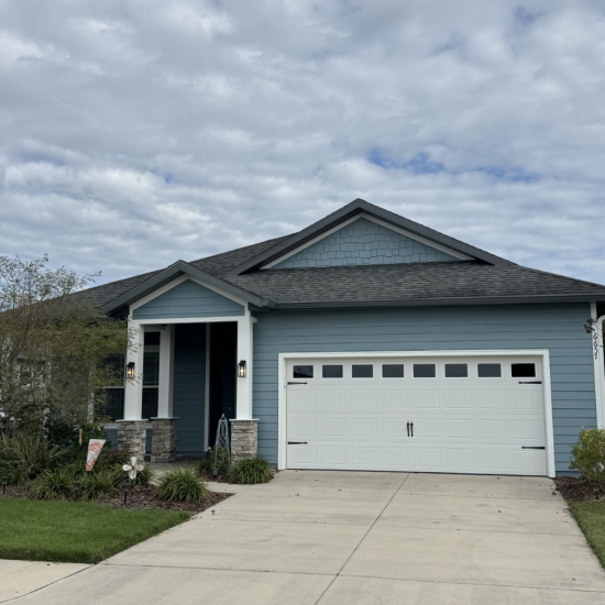 House With Vinyl Siding