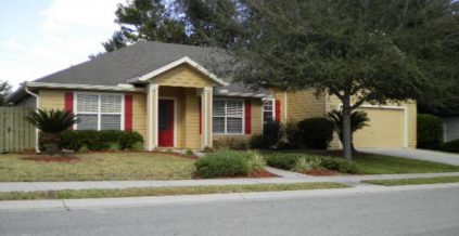 Expert House Painters – Dark Beige with White Trim and Red Shutt ...