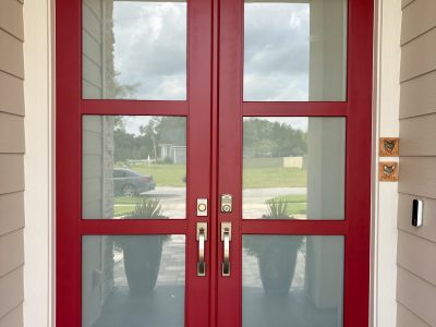 Red Front Doors