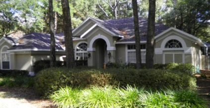 Exterior House Painting Experts – Soft Sage Green with White Tri ...