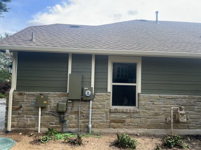 Two Toned Exterior Painting