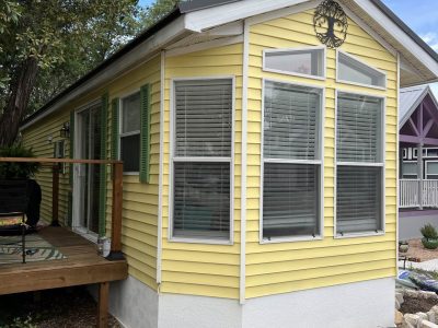 Liberty Hill Tiny Home Exterior Painting