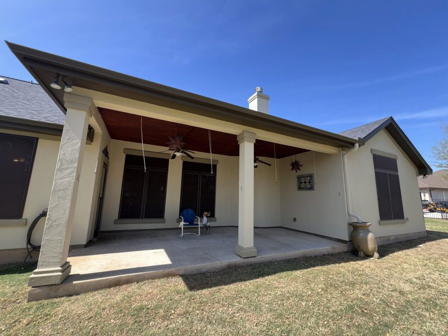 Back of Home Exterior Painting Liberty Hill, TX Preview Image 3