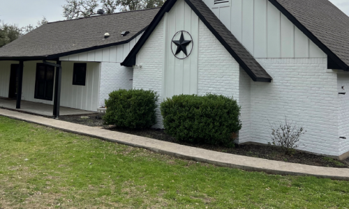 Exterior Painting - Whitewash