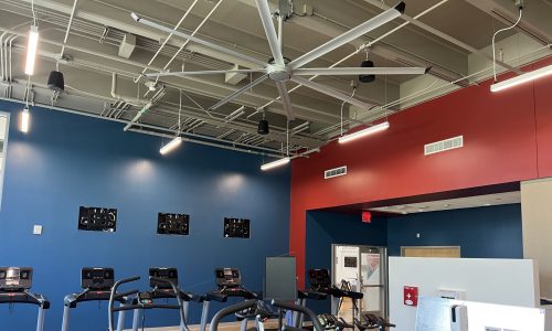 Interior Painting School Gym