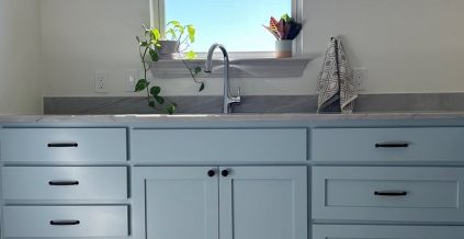 Laundry Room Interior & Cabinet Painting ...