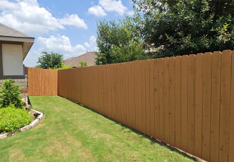 Professional Fence Staining
