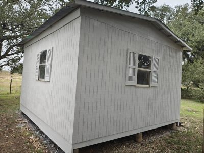 Professsionally Painted Shed