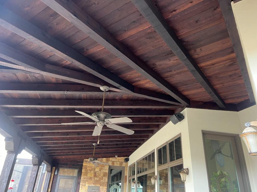 Porch Roof Exterior Staining in Georgetown, TX Preview Image 5