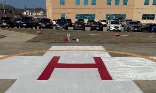 Professional Helipad Painting