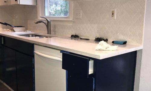 Kitchen Cabinet Painting in Collierville