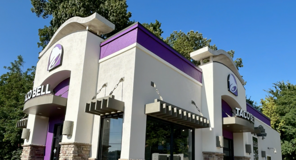 Taco Bell Exterior Painting Project