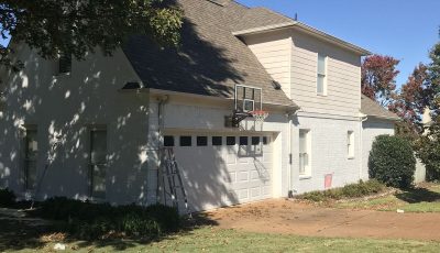 Exterior painting by CertaPro house painters in Collierville, TN