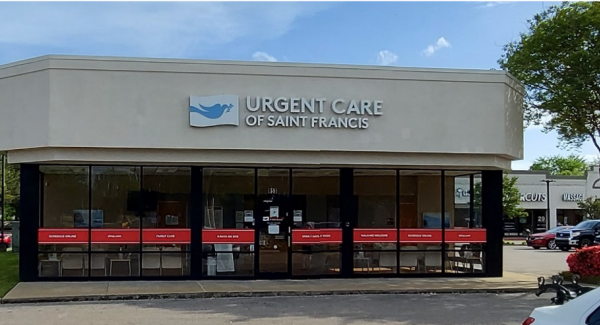 Commercial painting of a medical facility