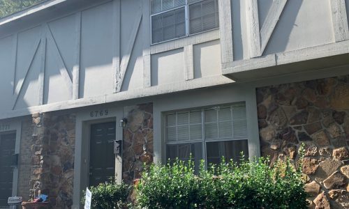 Completed Westminster Townhomes Exterior Trim