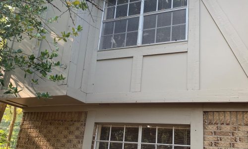 Completed Outside Trim