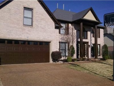 Exterior house painting by CertaPro painters in Collerville, TN