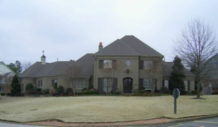 Exterior house painting by CertaPro painters in Germantown, TN
